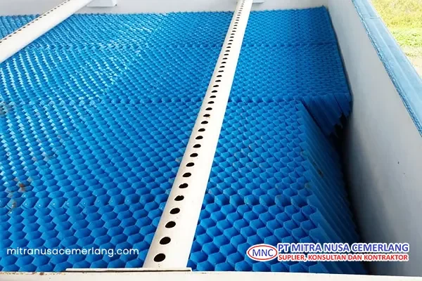 menyediakan dan jual Tube Settler pvc dalam material pvc dan policarbonat